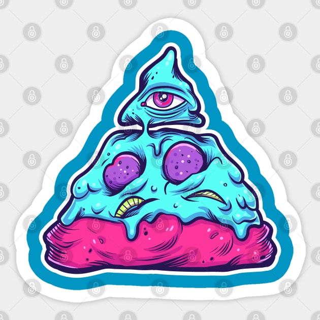 Illuminizza Sticker by BeezleBubRoss